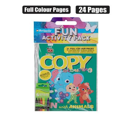 BOOK COLOURING PACK COCOMELON