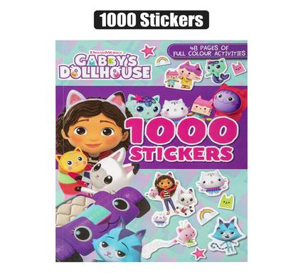 BOOK ACTIVITY 1000 STICKERS GABBY