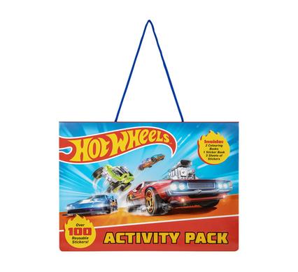 BOOK ACTIVITY PACK HOT WHEELS