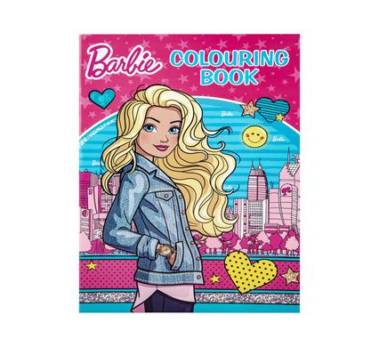 BOOK COLOURING BARBIE
