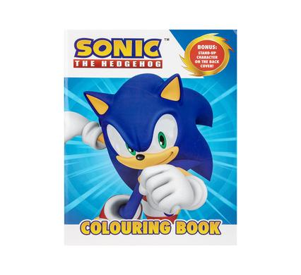 BOOK COLOURING SONIC THE HEDGEHOG