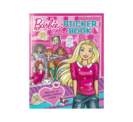 BOOK STICKER BARBIE