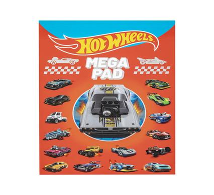BOOK COLOURING HOT WHEELS MEGA PAD