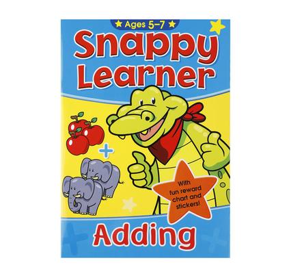 BOOK EDU SNAPPY LEARNER ADDING 5-7