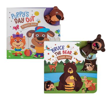 BOOK READER WITH FINGER PUPPET ASSTD