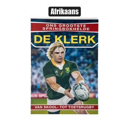 BOOK RUGBY HELDE FAF DE KLERK