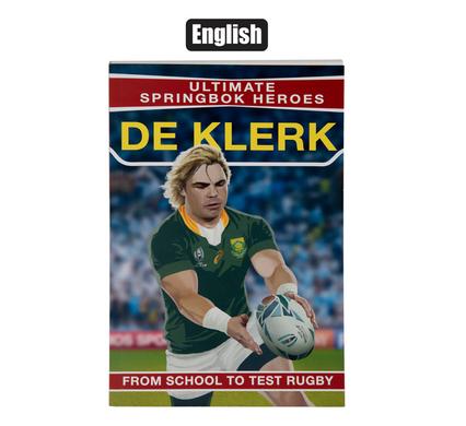 BOOK RUGBY HEROES FAF DE KLERK