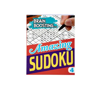 BOOK PUZZLE BRAIN BOOSTING SUDOKU 4