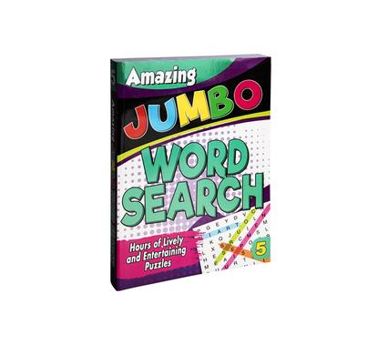 BOOK PUZZLE AMAZING JUMBO WORD SEARCH 5