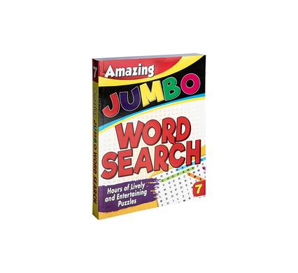 BOOK PUZZLE AMAZING JUMBO WORD SEARCH 7