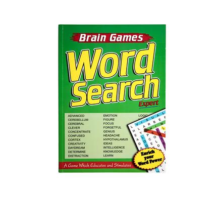 BOOK PUZZLE BRAIN GAMES EXPERT