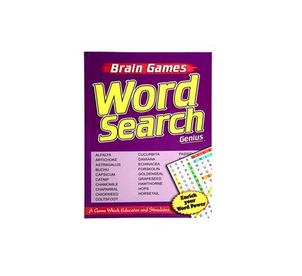 BOOK PUZZLE BRAIN GAMES GENIUS