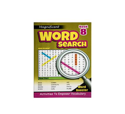 BOOK PUZZLE MAGNIFECENT WORD SEARCH 8