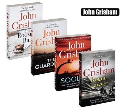 BOOK NOVEL B-FORMAT JOHN GRISHAM ASSTD