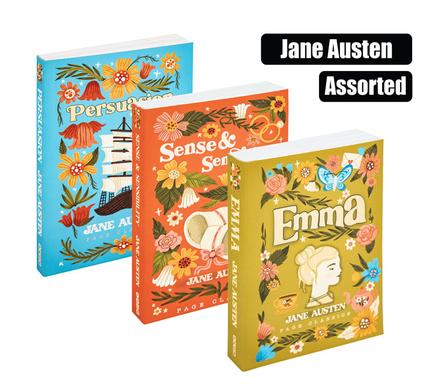 BOOK NOVEL B-FORMAT JANE AUSTEN ASSTD