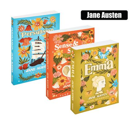 BOOK NOVEL B-FORMAT JANE AUSTEN ASSTD