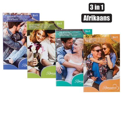 BOOK NOVEL ROMANCE AFR 3-IN-1