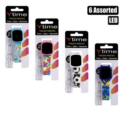 WATCH SILICONE LED FASHION ASSTD