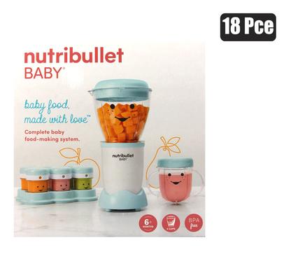 NUTRIBULLET BABY BULLET 18PCE