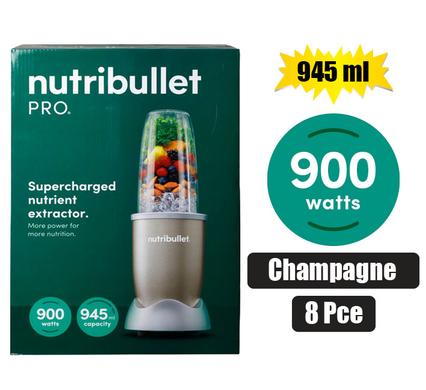 NUTRIBULLET BLENDER PRO 900W 8PCE CHMPGN