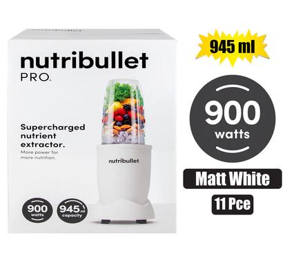 NUTRIBULLET BLENDER PRO 900W MATT WHITE