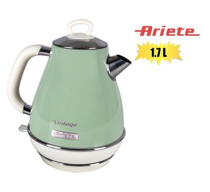 ARIETE KETTLE VINTAGE 1.7 LT.GREEN