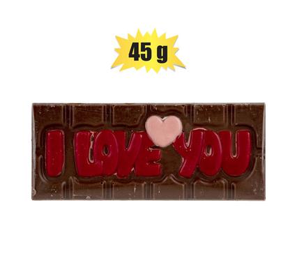 SWEET CHOC ST LOVE SLAB 45g(T)