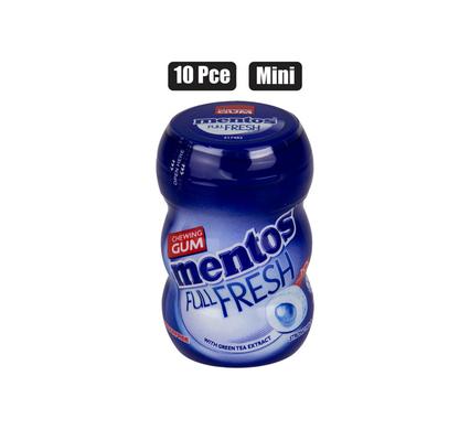 MENTOS GUM NANO BOTTLE STRONG MINT 10PC