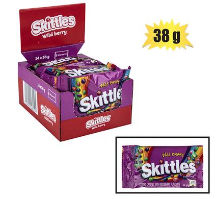 SWEET CANDY MW SKITTLES WILDBERRY 38g