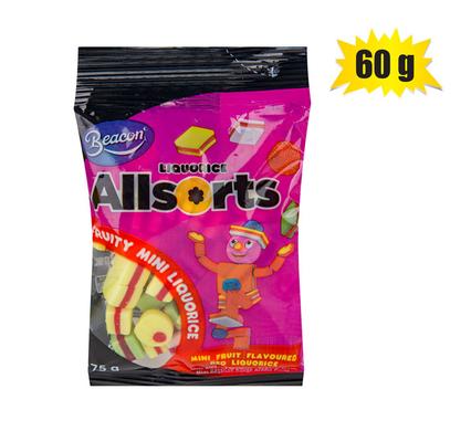 SWEET NON LIQUORICE BN ALLSORT 75g