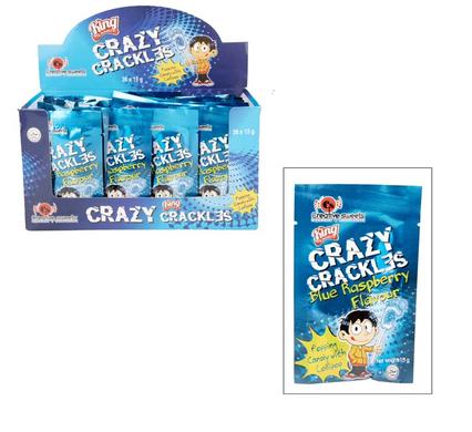 SWEET CANDY CS CRAZY CRACKLES R/BERRY 15