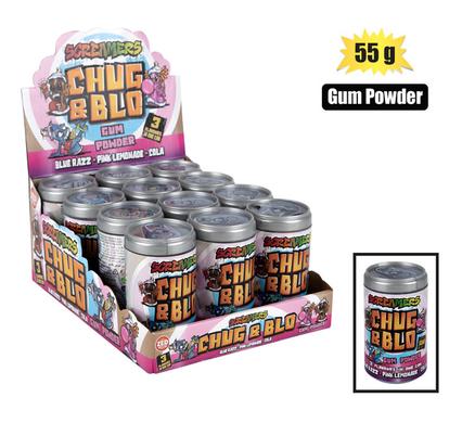 SWEET GUM SCREAMERS CHUG & BLO 55g