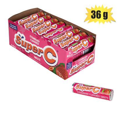 SWEET CANDY MH SUPER C STRAWBERRY 36g