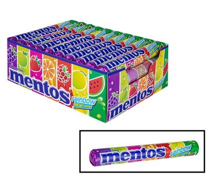 SWEET CANDY CL MENTOS RAINBOW ROLL (TH)