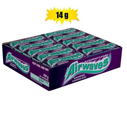SWEET GUM MW AIRWAVES BLACK CURRANT 14g