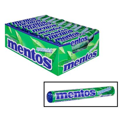 SWEET CANDY CL MENTOS SPEARMINT ROLL (TH