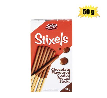 SNACK BT STIXEL PRETZEL CHOCOLATE 50g (T