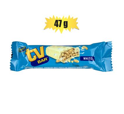 SWEET CHOC BN TV BAR WHITE 47g