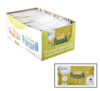 SNACK BB POPCORN SCRM&CHIVES 100g