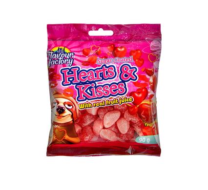 SWEET GUMMY FF HEARTS & KISSES 90g (TH)