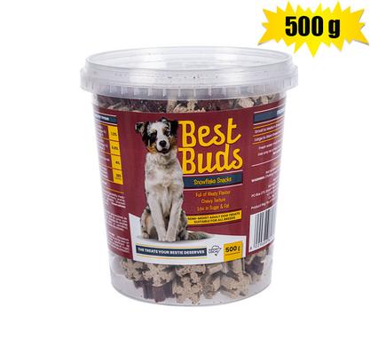 BEST BUDS DOG TREAT SNOWFLAKE 500g