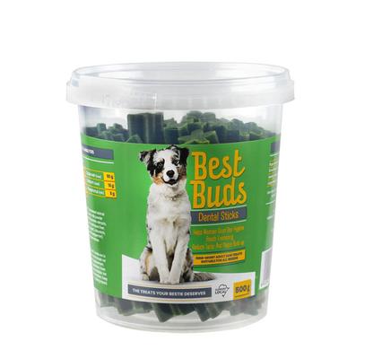BEST BUDS DOG TREAT DENTAL STICKS 500gr